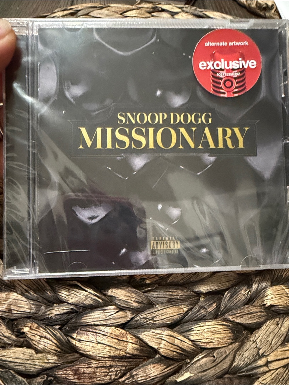 Snoop Dogg Missionary (Black/Gold) CD - Exclusive Edition